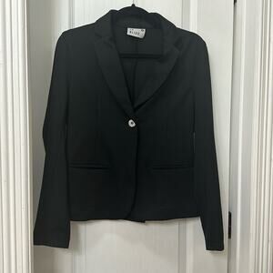 La Bijou black stretch blazer size M